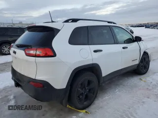 2018 Jeep Cherokee with VIN 1C4PJMAX7JD593297, listed as a Copart auction lot 88072195 with 36,817 mi miles and Salvage title. Bid and sale history available at DreamBid. Image 3.
