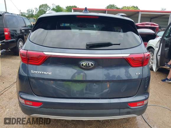 2019 Kia Sportage EX with VIN KNDPN3AC3K7569882, listed as a IAAI auction lot 42094311 with 67,816 mi miles and . Bid and sale history available at DreamBid. Image 16.