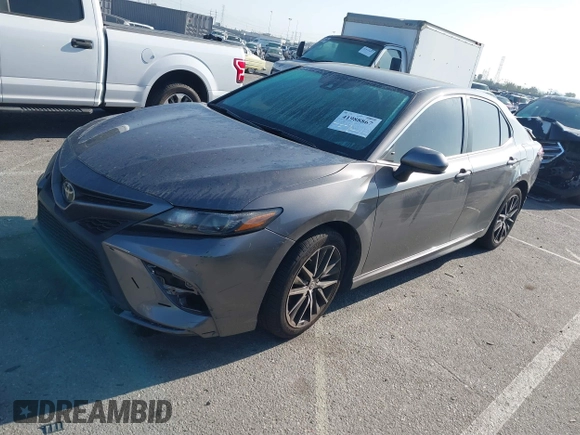 2021 Toyota Camry SE Nightshade with VIN 4T1G11AK7MU548170, listed as a IAAI auction lot 41988867 with 65,877 mi miles and . Bid and sale history available at carsss.com. Image 17.