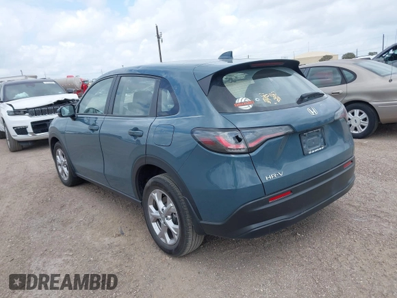 2024 Honda HR-V LX with VIN 3CZRZ2H30RM777970, listed as a IAAI auction lot 42147874 with 17,469 mi miles and . Bid and sale history available at DreamBid. Image 3.