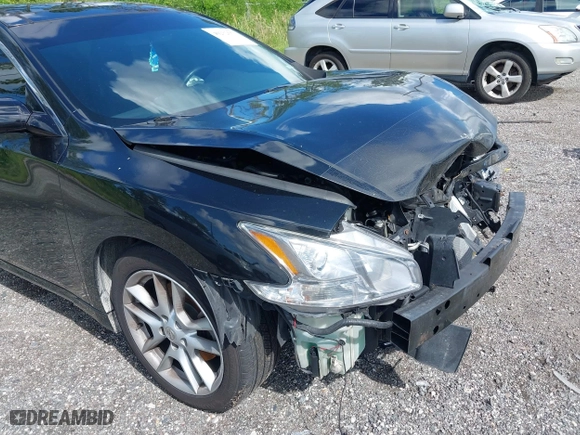 2010 Nissan Maxima 3.5 SV w/Premium Pkg with VIN 1N4AA5AP7AC846190, listed as a IAAI auction lot 40232653 with 136,384 mi miles. Bid and sale history available at carsss.com. Image 13.