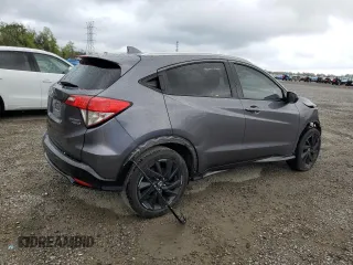 2022 Honda HR-V Sport with VIN 3CZRU6H11NM746158, listed as a Copart auction lot 50223225 with 45,470 mi miles and Salvage Title. Bid and sale history available at carsss.com. Image 3.