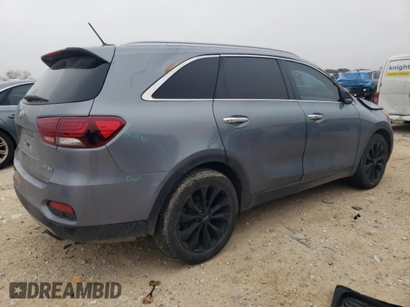 2020 Kia Sorento EX V6 with VIN 5XYPHDA57LG664562, listed as a Copart auction lot 42936555 with 86,158 mi miles and Salvage Title. Bid and sale history available at carsss.com. Image 3.