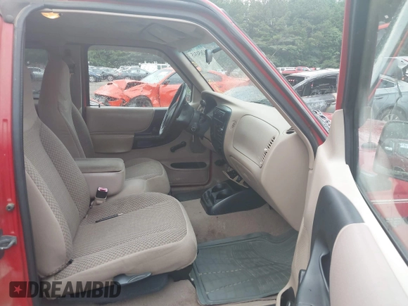 1999 Ford Ranger XLT with VIN 1FTYR14X3XPB59389, listed as a IAAI auction lot 42650345 with 225,145 mi miles and . Bid and sale history available at DreamBid. Image 5.
