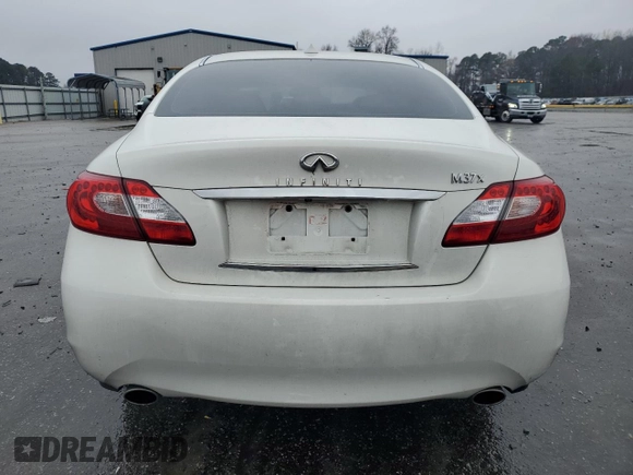 2011 Infiniti M37 with VIN JN1BY1AR0BM377303, listed as a Copart auction lot 86342264 with 131,984 mi miles and Salvage Title. Bid and sale history available at carsss.com. Image 6.