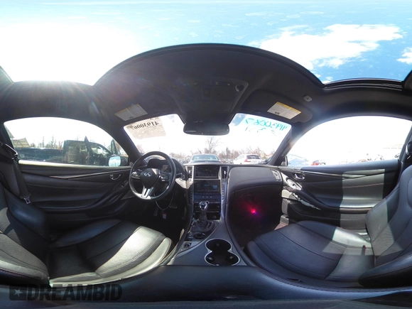 2021 Infiniti Q60 Red Sport 400 with VIN JN1FV7LLXMM560314, listed as a IAAI auction lot 41930067 with 47,818 mi miles and . Bid and sale history available at DreamBid. Image 20.