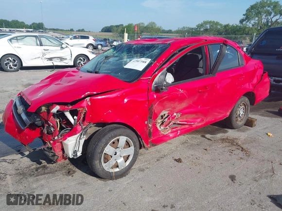 2009 Chevrolet Aveo 1LT with VIN KL1TD56E79B665441, listed as a IAAI auction lot 42507588 with 110,210 mi miles and . Bid and sale history available at DreamBid. Image 17.