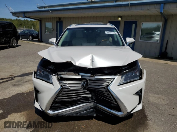 2018 Lexus RX with VIN 2T2BZMCA7JC150877, listed as a Copart auction lot 51517245 with 53,876 mi miles and Salvage Title. Bid and sale history available at carsss.com. Image 5.