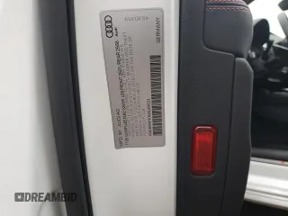 2021 Audi S4 Premium Plus with VIN WAUB4AF40MA024633, listed as a Copart auction lot 40762744 with 21,333 mi miles and Salvage Title. Bid and sale history available at carsss.com. Image 12.