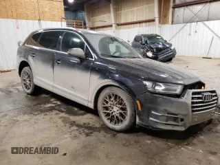 2019 Audi Q7 Premium with VIN WA1AHAF76KD043576, listed as a Copart auction lot 42242865 with 57,524 mi miles and Salvage title. Bid and sale history available at DreamBid. Image 4.
