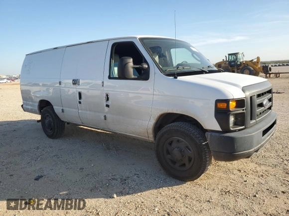2013 Ford Econoline Cargo Commercial with VIN 1FTNS2EW5DDA61514, listed as a Copart auction lot 85203014 with 158,672 mi miles and Salvage Title. Bid and sale history available at carsss.com. Image 4.