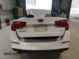 2015 Kia Optima LX with VIN KNAGM4A77F5531369, listed as a Copart auction lot 52251285 with 118,524 mi miles and Salvage Title. Bid and sale history available at carsss.com. Image 6.