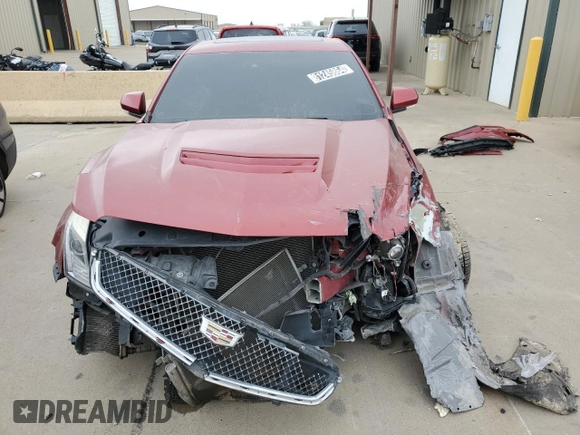 2016 Cadillac ATS-V with VIN 1G6AN5SY7G0121076, listed as a Copart auction lot 42949995 with Not Provided miles and Salvage Title. Bid and sale history available at carsss.com. Image 4.