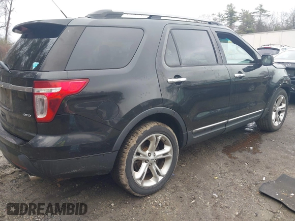 2015 Ford Explorer Limited with VIN 1FM5K8F80FGA56334, listed as a IAAI auction lot 41917619 with 102,395 mi miles and . Bid and sale history available at DreamBid. Image 4.