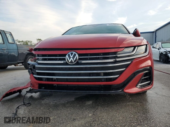 2023 Volkswagen Arteon SEL Premium R-Line with VIN WVWTR7AN2PE015733, listed as a Copart auction lot 46578835 with 17,531 mi miles and Salvage title. Bid and sale history available at DreamBid. Image 5.