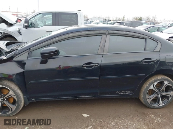2015 Honda Civic Sedan Si with VIN 2HGFB6E55FH705829, listed as a IAAI auction lot 41876037 with 225,490 mi miles. Bid and sale history available at carsss.com. Image 14.