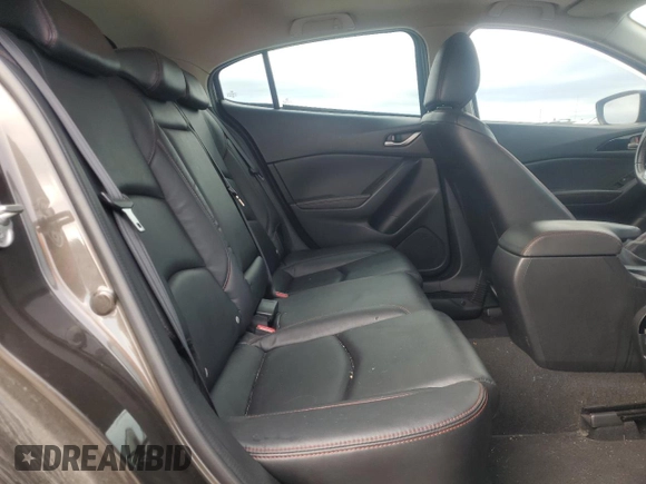 2014 Mazda 3 i Grand Touring with VIN JM1BM1M71E1155300, listed as a Copart auction lot 85097934 with 110,275 mi miles and Salvage Title. Bid and sale history available at DreamBid. Image 10.