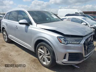 2021 Audi Q7 Premium Plus with VIN WA1LJBF73MD035506, listed as a IAAI auction lot 42042876 with 44,265 mi miles and . Bid and sale history available at DreamBid. Image 1.