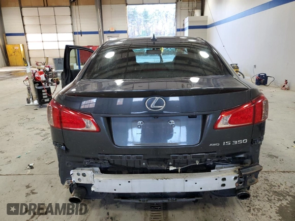 2011 Lexus IS 350 with VIN JTHCE5C26B5000114, listed as a Copart auction lot 88278525 with Not provided miles and Salvage title. Bid and sale history available at DreamBid. Image 6.