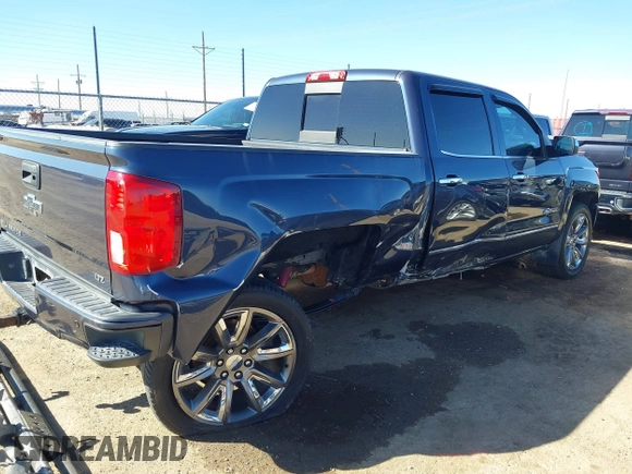 2018 Chevrolet Silverado 1500 LTZ with VIN 3GCUKSEC0JG273012, listed as a IAAI auction lot 41519902 with 90,531 mi miles. Bid and sale history available at carsss.com. Image 4.