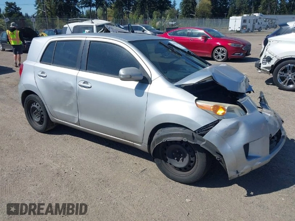 2008 Scion xD with VIN JTKKU10418J024201, listed as a IAAI auction lot 42074208 with 163,458 mi miles. Bid and sale history available at carsss.com. Image 1.