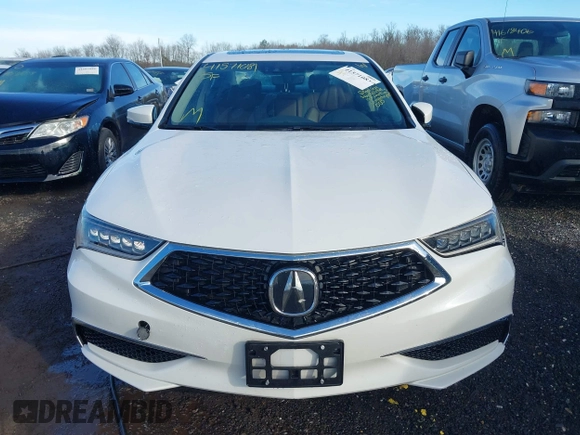 2020 Acura TLX w/Technology Pkg with VIN 19UUB3F47LA003145, listed as a IAAI auction lot 41571081 with 26,537 mi miles. Bid and sale history available at carsss.com. Image 12.