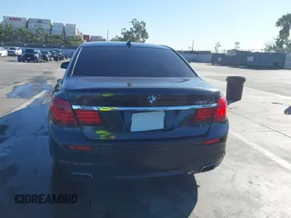 2015 BMW 7 Series 750Li with VIN WBAYE8C52FD780902, listed as a IAAI auction lot 40808265 with 102,774 mi miles. Bid and sale history available at carsss.com. Image 16.