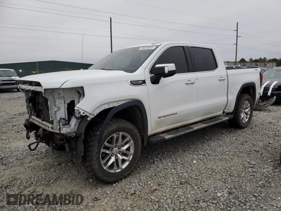 2022 GMC Sierra 1500 Limited SLT with VIN 3GTU9DEL4NG125121, listed as a Copart auction lot 88049065 with 48,631 mi miles and Salvage Title. Bid and sale history available at carsss.com. Image 1.
