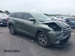 2017 Toyota Highlander LE with VIN 5TDZZRFH4HS230793, listed as a IAAI auction lot 42651539 with 27,183 mi miles and . Bid and sale history available at DreamBid. Image 1.