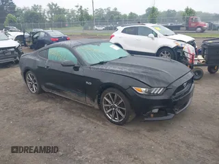 2015 Ford Mustang GT with VIN 1FA6P8CF8F5353916, listed as a IAAI auction lot 42606432 with 70,582 mi miles and . Bid and sale history available at DreamBid. Image 1.
