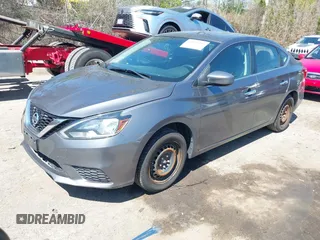 2016 Nissan Sentra S with VIN 3N1AB7AP8GL647670, listed as a IAAI auction lot 42141355 with 257,526 mi miles. Bid and sale history available at carsss.com. Image 2.
