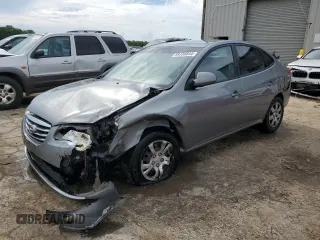 2010 Hyundai Elantra GLS with VIN KMHDU4ADXAU130713, listed as a Copart auction lot 55831145 with 202,703 mi miles and Salvage title. Bid and sale history available at DreamBid. Image 1.