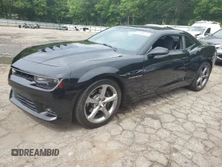 2014 Chevrolet Camaro SS with VIN 2G1FJ1EJ6E9284108, listed as a Copart auction lot 55460275 with 107,474 mi miles and Clean Title. Bid and sale history available at carsss.com. Image 1.