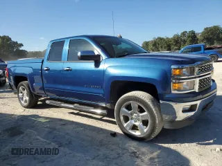 2015 Chevrolet Silverado 1500 LT with VIN 1GCRCRECXFZ250906, listed as a Copart auction lot 80657524 with 136,066 mi miles and Salvage Title. Bid and sale history available at DreamBid. Image 4.