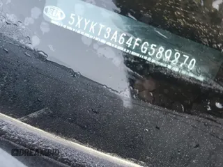 2015 Kia Sorento LX with VIN 5XYKT3A64FG589870, listed as a Copart auction lot 48972525 with 152,101 mi miles and Salvage Title. Bid and sale history available at carsss.com. Image 14.