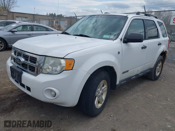 2008 Ford Escape Hybrid z VIN 1FMCU49H48KB66079, wystawiony jako IAAI lot #42113471 z przebiegiem 181 185 mil mil oraz . Historia ofert i sprzedaży dostępna na DreamBid. Obrazek 2.