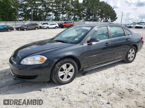 2016 Chevrolet Impala LS with VIN 2G1WA5E3XG1159462, listed as a Copart auction lot 56550745 with 162,693 mi miles and Salvage title. Bid and sale history available at DreamBid. Image 1.