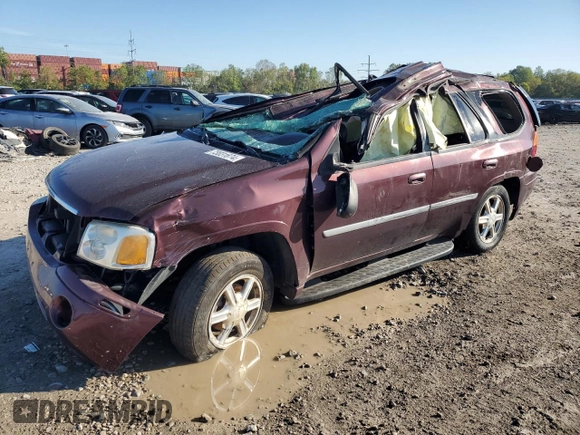 2007 GMC Envoy SLT with VIN 1GKDT13SX72107510, listed as a Copart auction lot 73031874 with Not Provided miles and Salvage Title. Bid and sale history available at DreamBid. Image 1.