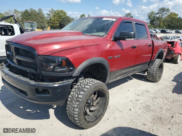 2009 Dodge Ram 1500 SLT with VIN 1D3HV13T09S708936, listed as a Copart auction lot 71843704 with 91,627 mi miles and Salvage Title. Bid and sale history available at carsss.com. Image 1.