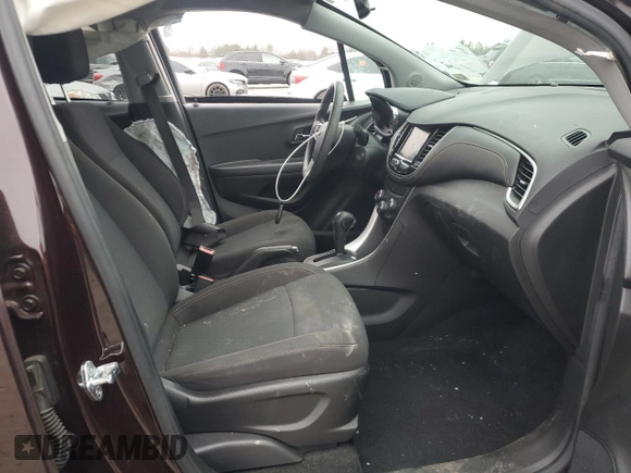 2021 Chevrolet Trax LS with VIN KL7CJNSB6MB307928, listed as a Copart auction lot 44016595 with 50,546 mi miles and Salvage Title. Bid and sale history available at carsss.com. Image 7.