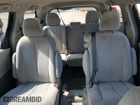 2012 Toyota Sienna LE AAS with VIN 5TDKK3DC8CS193671, listed as a Copart auction lot 63836955 with 257,868 mi miles and Salvage title. Bid and sale history available at DreamBid. Image 10.