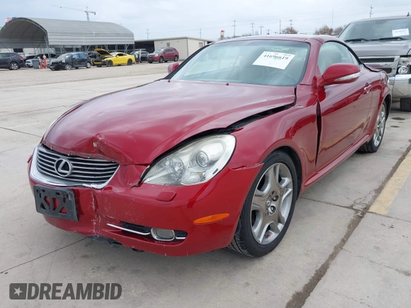 2009 Lexus SC 430 with VIN JTHFN45Y299020940, listed as a IAAI auction lot 41696619 with 90,044 mi miles and . Bid and sale history available at DreamBid. Image 17.
