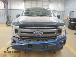 2018 Ford F-150 XL with VIN 1FTEW1E53JFA62022, listed as a Copart auction lot 49797055 with 118,501 mi miles and Salvage Title. Bid and sale history available at carsss.com. Image 5.