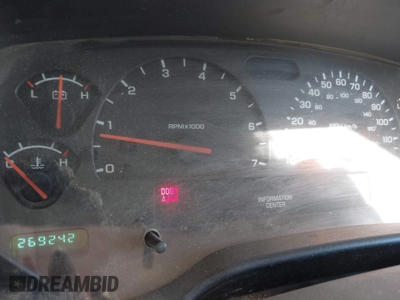 2004 Dodge Dakota Sport with VIN 1D7HL38N54S768570, listed as a IAAI auction lot 41323715 with 269,242 mi miles. Bid and sale history available at carsss.com. Image 6.