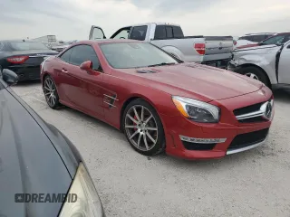2014 Mercedes-Benz SL 63 AMG with VIN WDDJK7EAXEF029105, listed as a Copart auction lot 75639724 with Not provided miles and Non repairable. Bid and sale history available at DreamBid. Image 4.