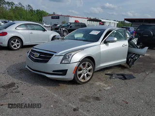 2016 Cadillac ATS Sedan Luxury Collection RWD with VIN 1G6AB5RX6G0134374, listed as a IAAI auction lot 41909925 with 1 mi miles. Bid and sale history available at carsss.com. Image 16.