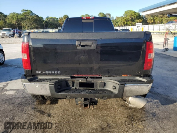 2013 Chevrolet Silverado 3500HD LT with VIN 1GC4K0C8XDF202084, listed as a Copart auction lot 80017574 with 327,079 mi miles and Salvage Title. Bid and sale history available at carsss.com. Image 6.
