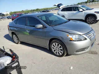 2014 Nissan Sentra S with VIN 3N1AB7AP1EL610344, listed as a Copart auction lot 52486695 with 51,630 mi miles and Non Repairable. Bid and sale history available at DreamBid. Image 4.