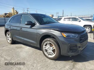 2024 Audi Q5 Premium Plus with VIN WA1BBAFY9R2063776, listed as a Copart auction lot 61252035 with 2,813 mi miles and Salvage title. Bid and sale history available at DreamBid. Image 4.