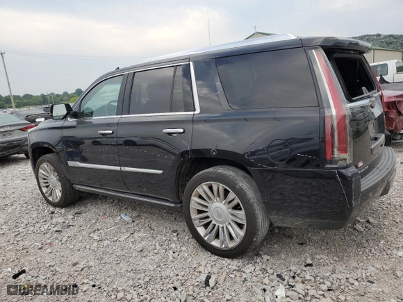 2019 Cadillac Escalade Platinum with VIN 1GYS4DKJ3KR201247, listed as a Copart auction lot 59018654 with 144,596 mi miles and Salvage Title. Bid and sale history available at carsss.com. Image 2.
